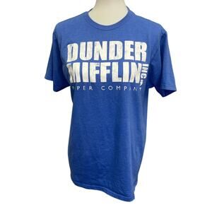 The Office Womens Medium Dunder Mifflin PolyCotton Short Sleeve Crew Neck Tee